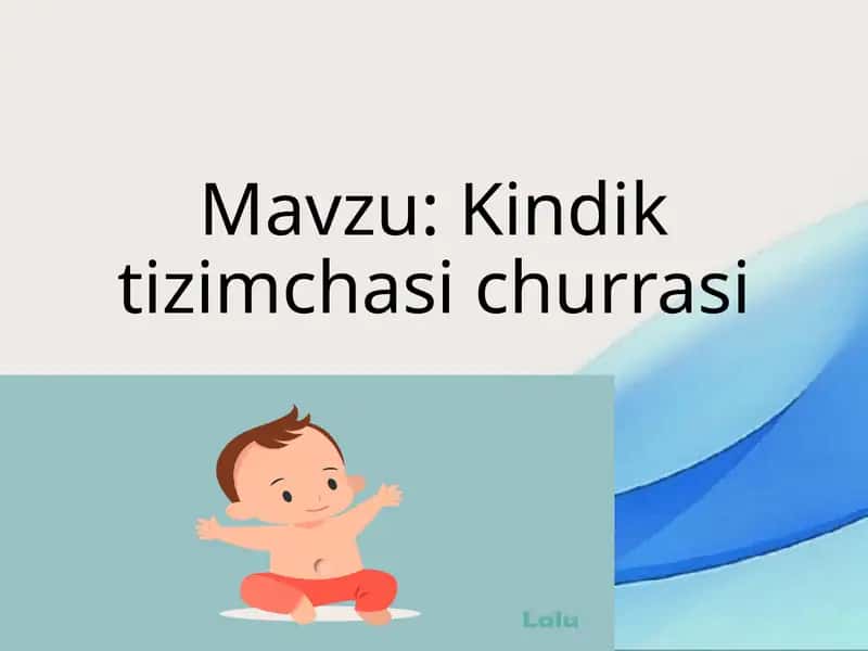 Kindik tizimchasi churrasi