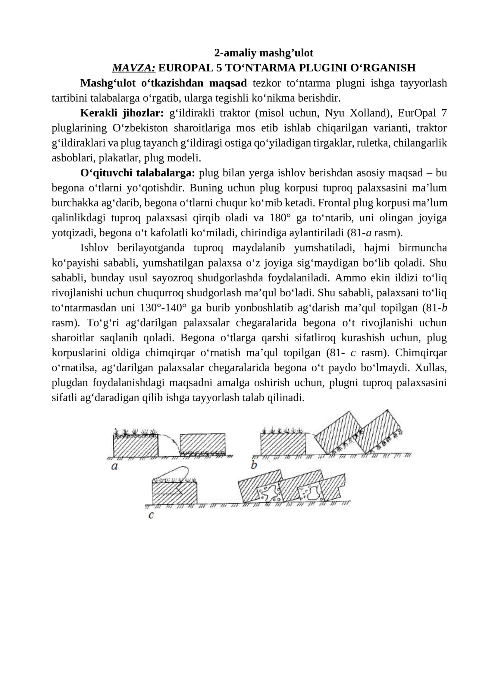 EUROPAL 5 TO‘NTARMA PLUGINI O‘RGANISH