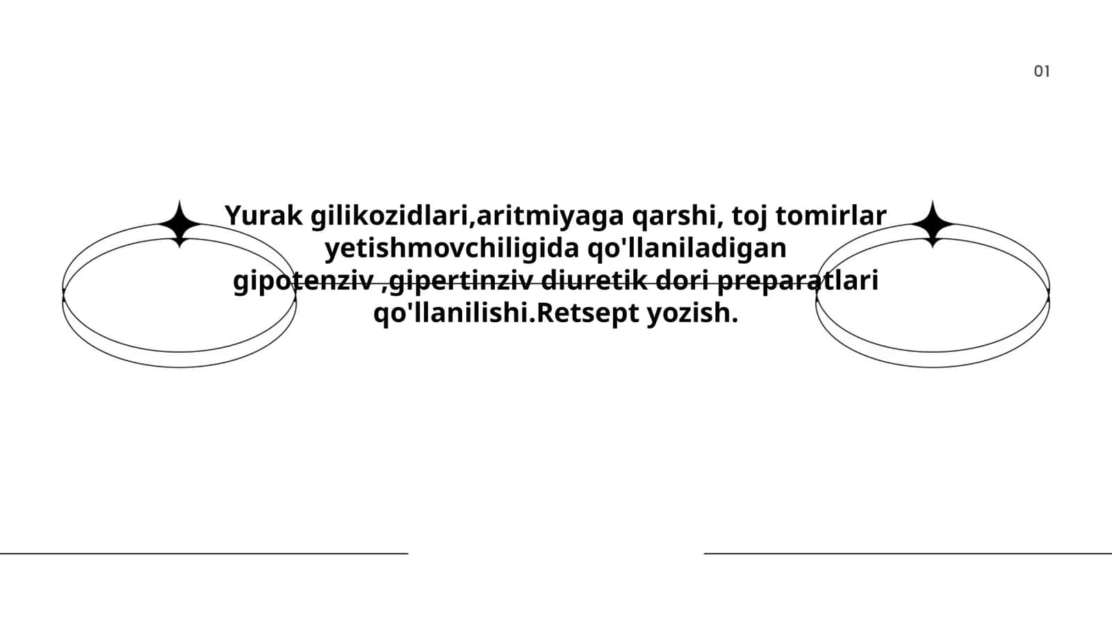 Gipotenziv,gipertinziv diuretik dori preparatlari