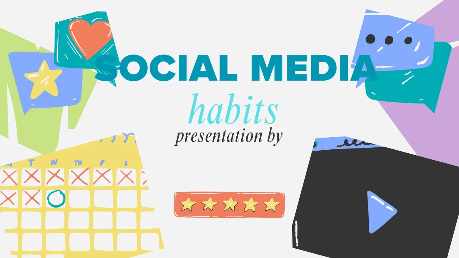 SOCIAL MEDIA Habits Presentation