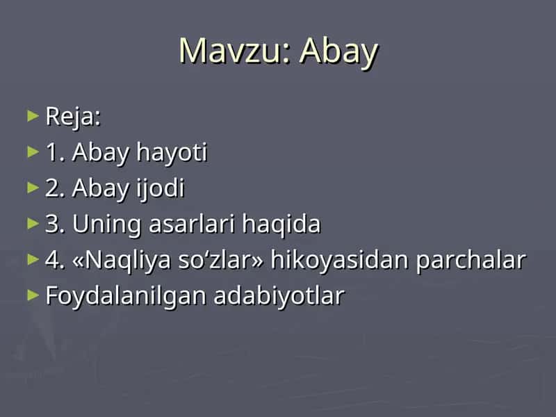 Abay