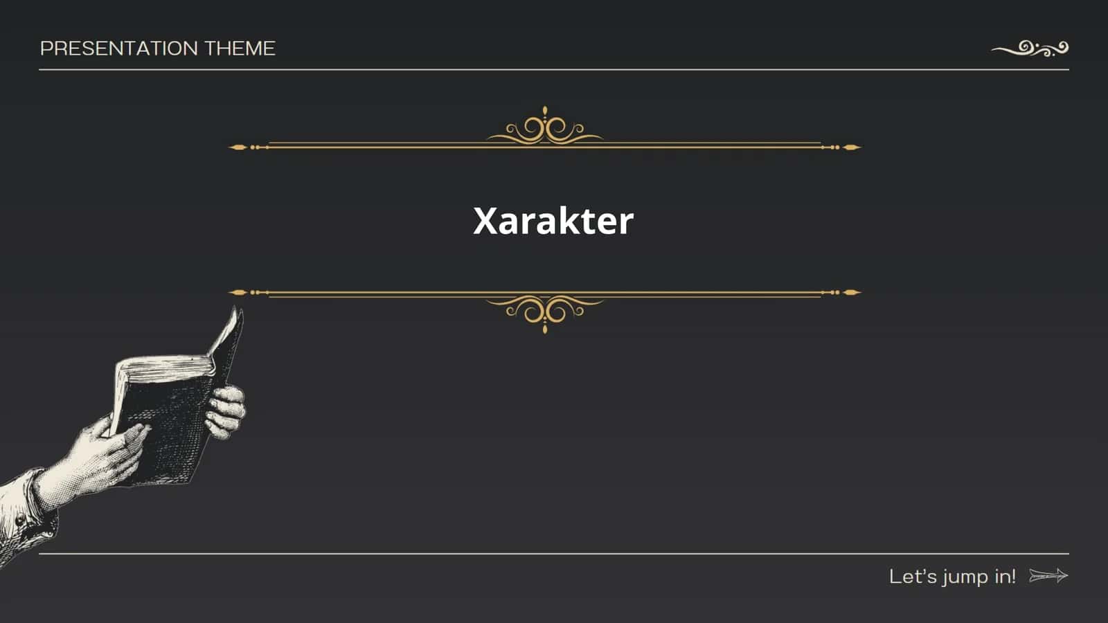 Xarakter va shaxs