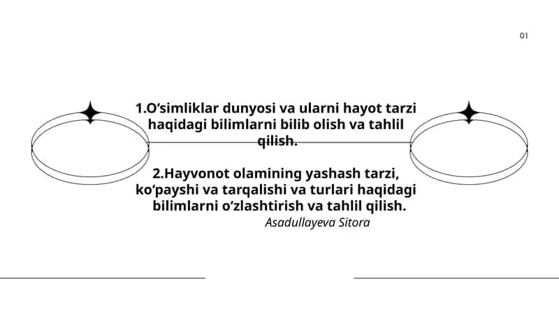 O‘simliklar dunyosi va ularni hayot tarzi