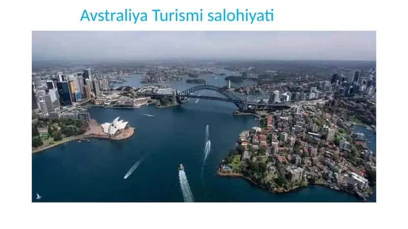 Avstraliya Turismi salohiyati
