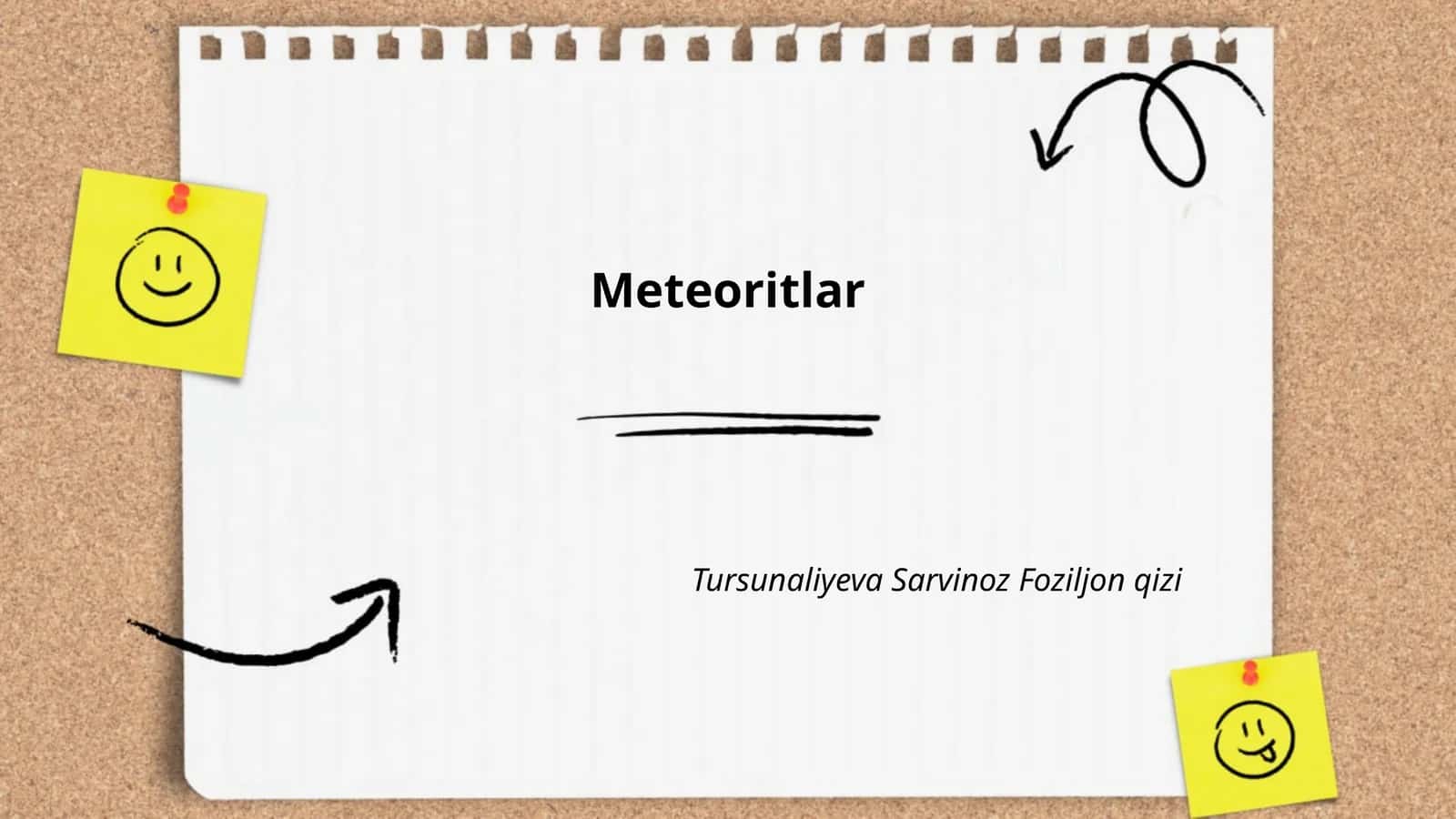 Meteoritlar