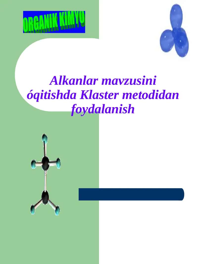 To’yingan uglevodorodlar. (Alkanlar)