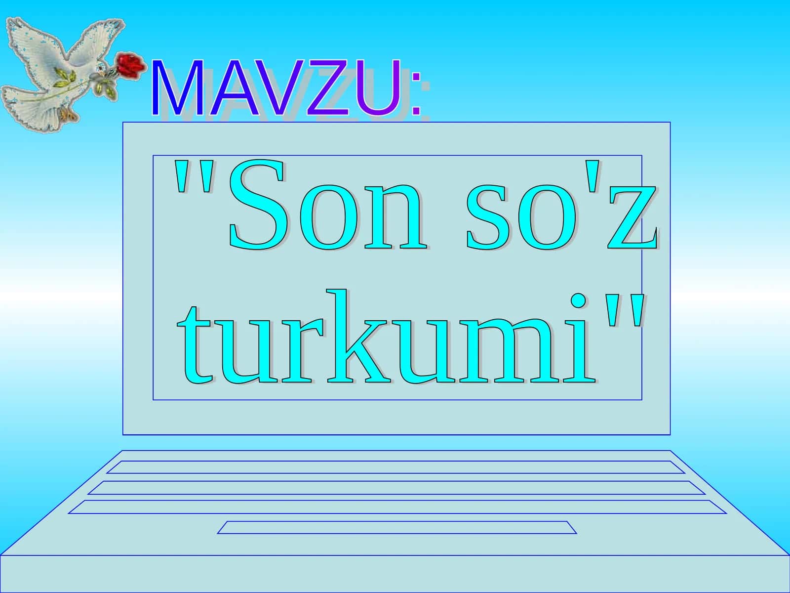 Son soz turkumi