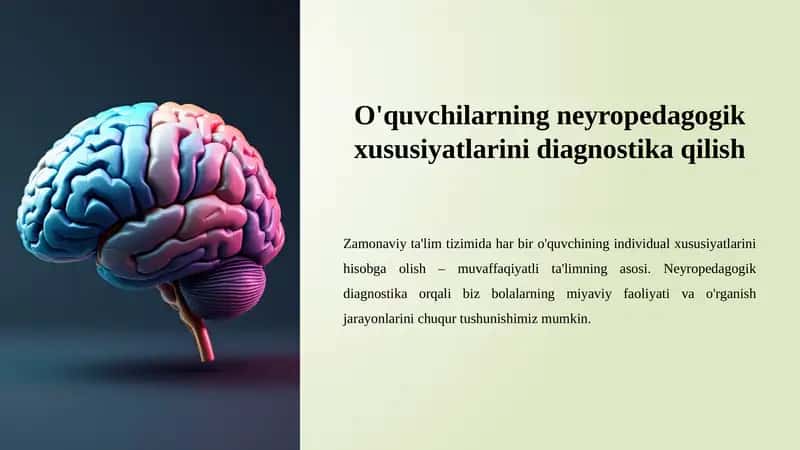 Neyropedagogik diagnostika