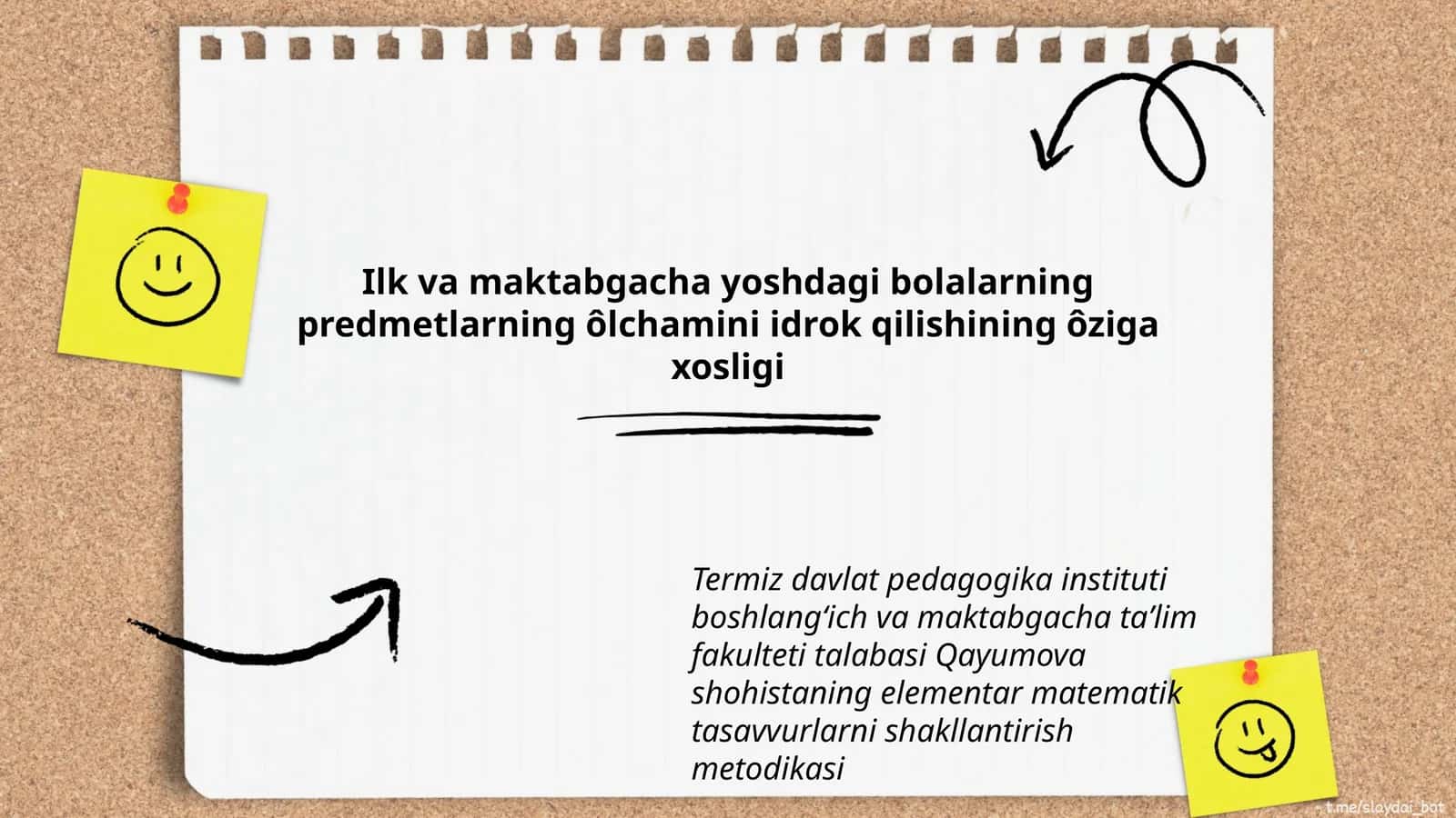 Shohistaning elementar matematik tasavvurlarni shakllantirish metodikasi