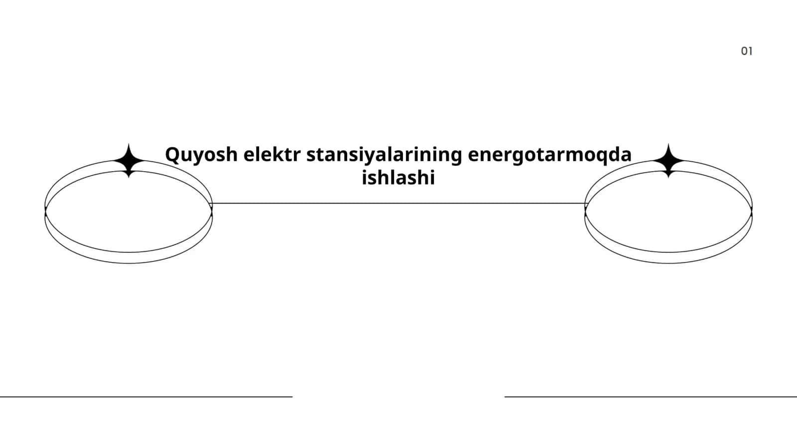 Quyosh elektr stansiyalarining energotarmoqda ishlashi