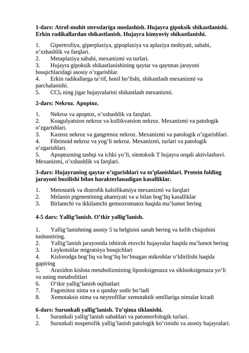 Hujayra gipoksik shikastlanishi