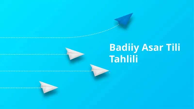 Badiiy Asar Tili Tahlili