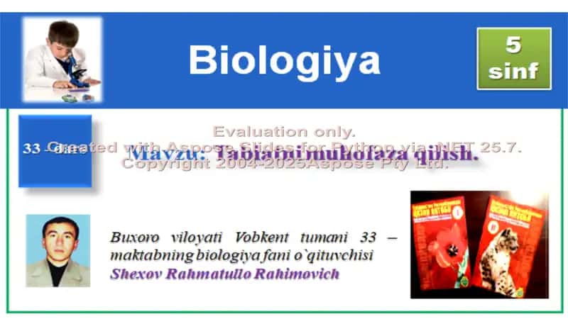 Tabiatni muhofaza qilish