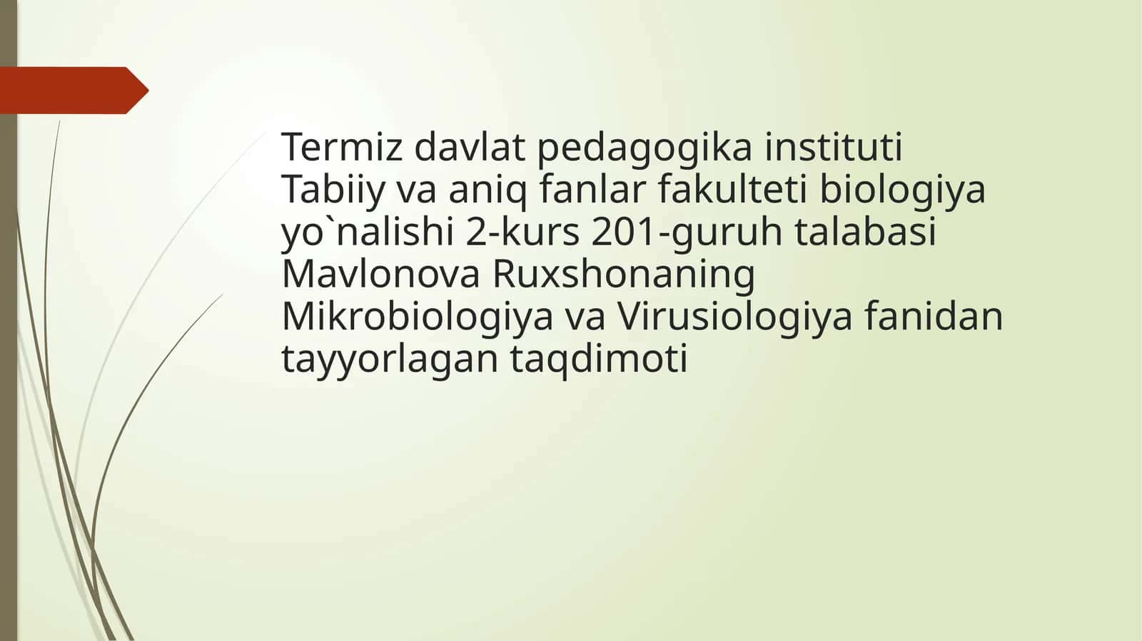 Imunitet haqida tushuncha