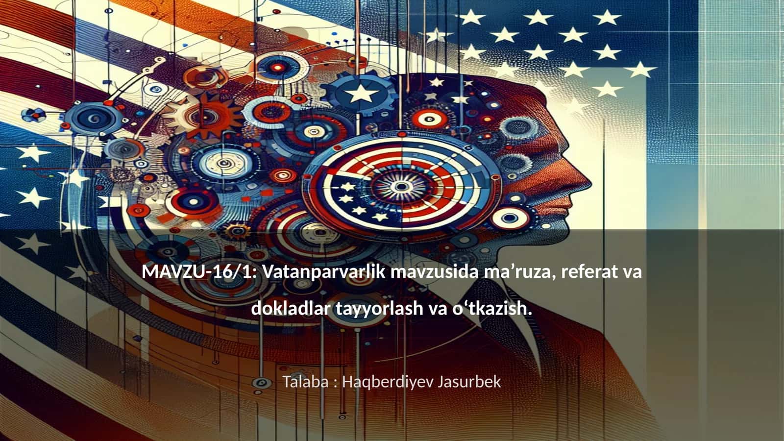 MAVZU-16/1: Vatanparvarlik