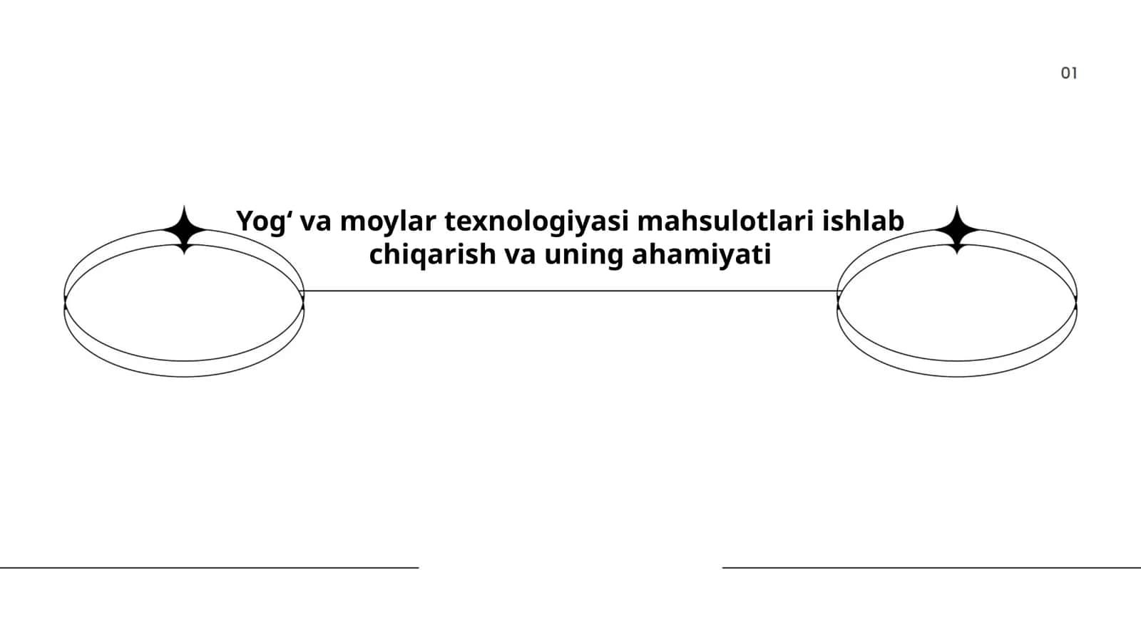 Yogʻ va moylar texnologiyasi mahsulotlari ishlab chiqarish va uning ahamiyati