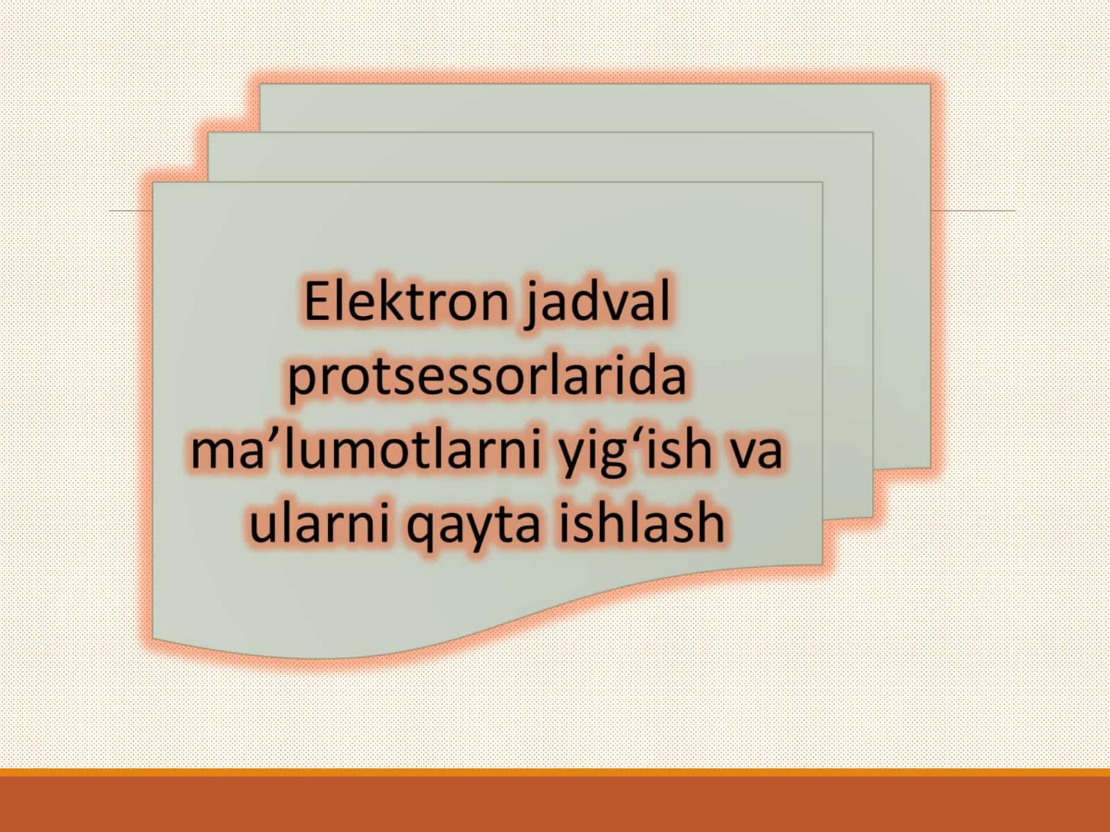 Microsoft Excel dasturi