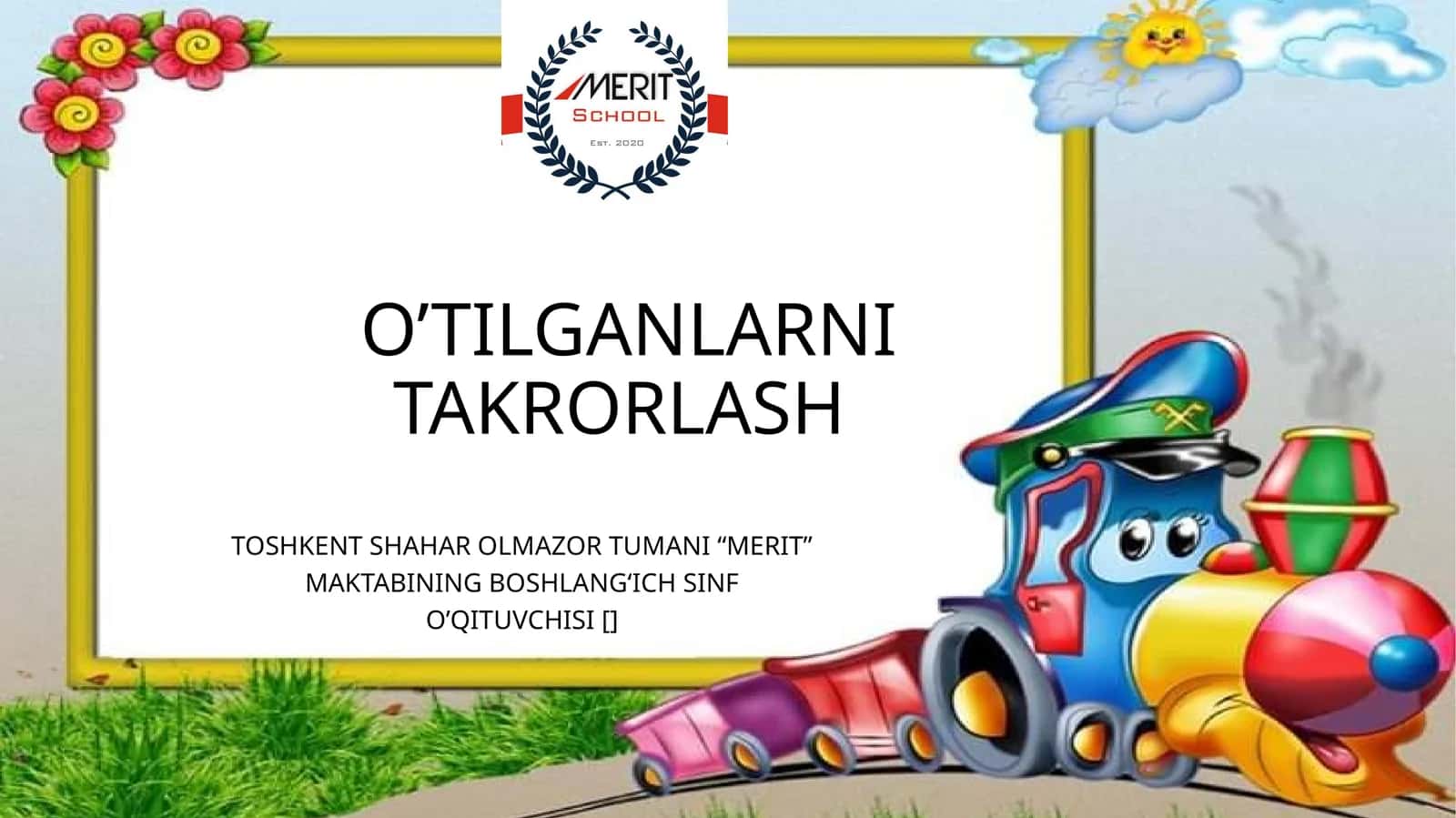 O’tilganlarni takrorlash