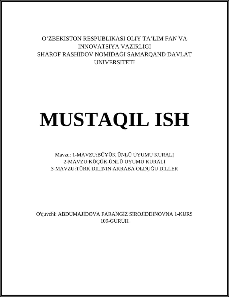 Katta unli uyg'unligi