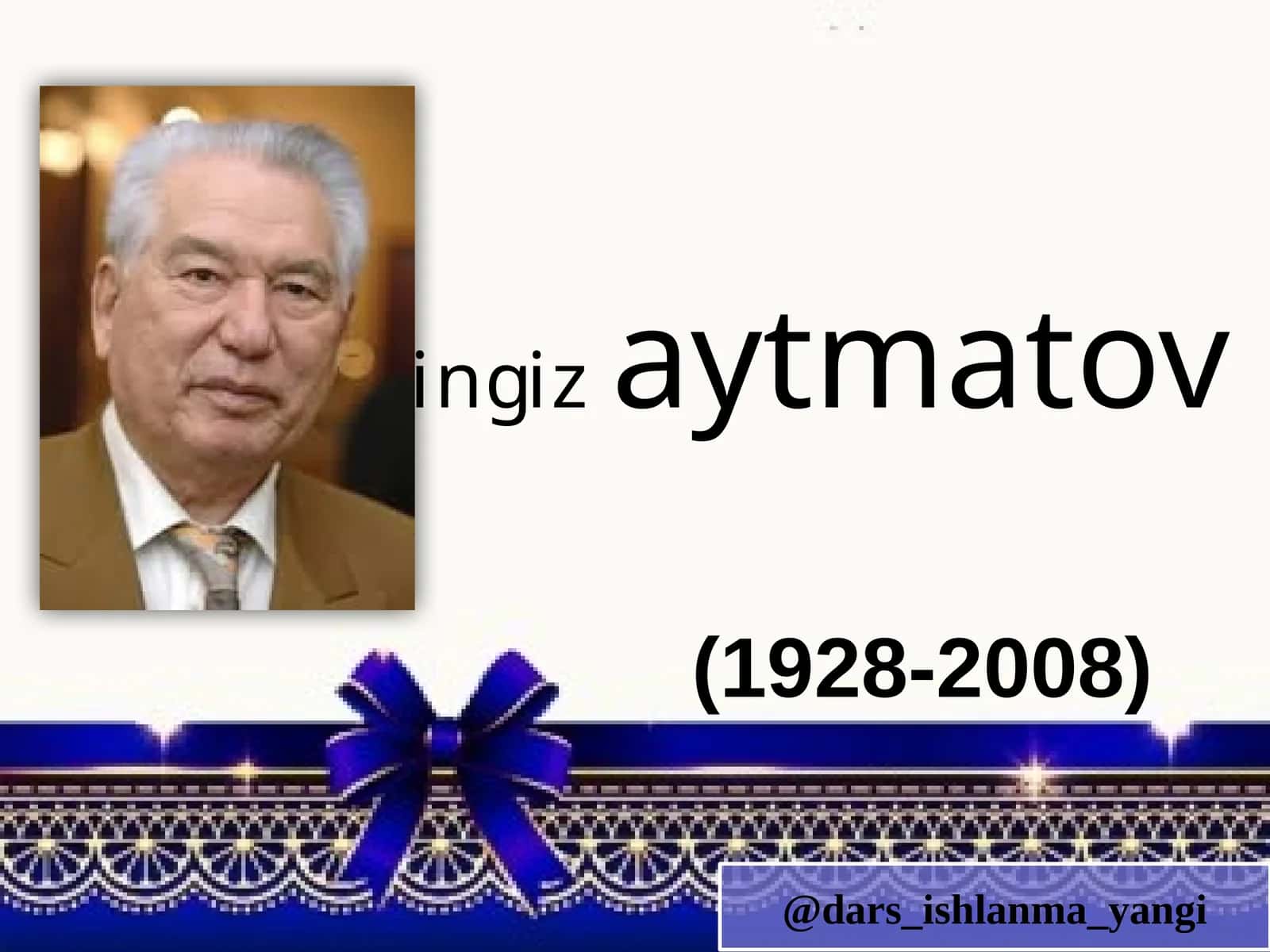 Chingiz Aytmatov