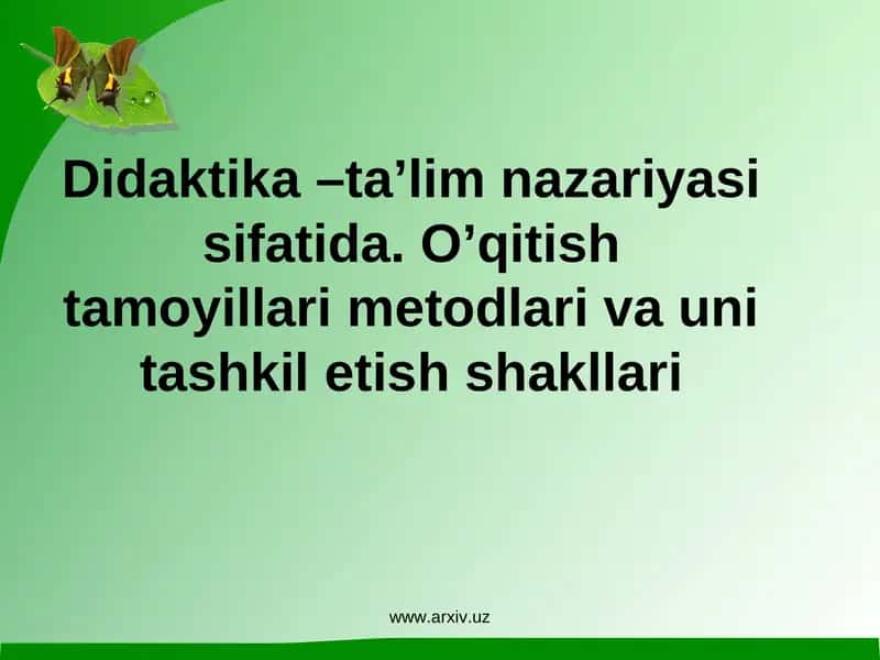 Didaktika