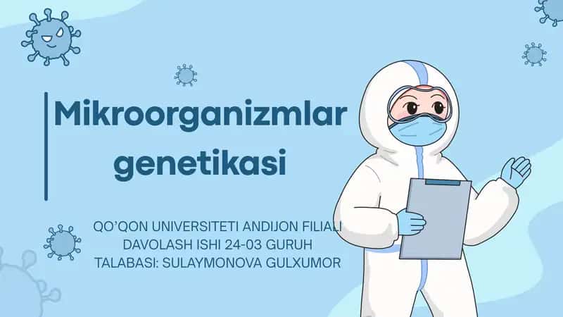 Mikroorganizmlar genetikasi