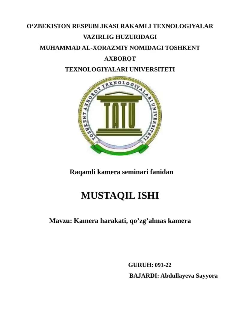 Kamera seminari