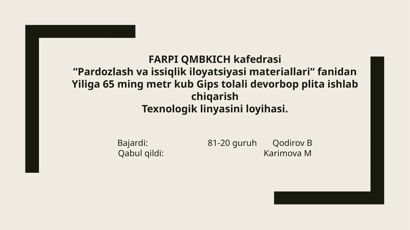 Gips tolali plita