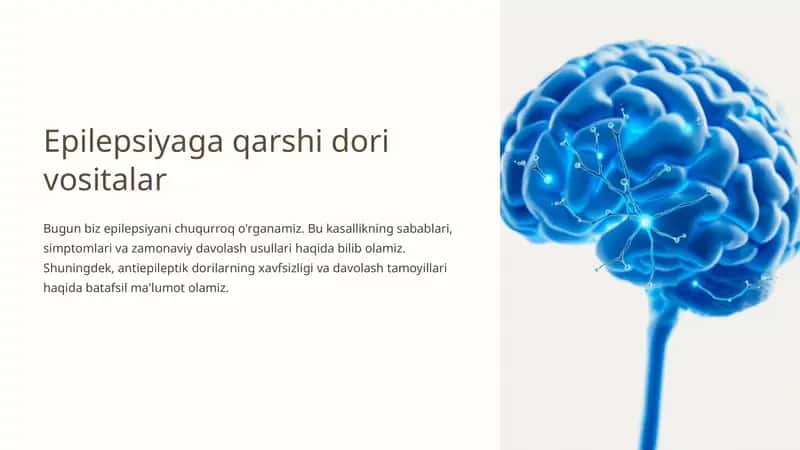 Epilepsiyaga qarshi dori vositalar