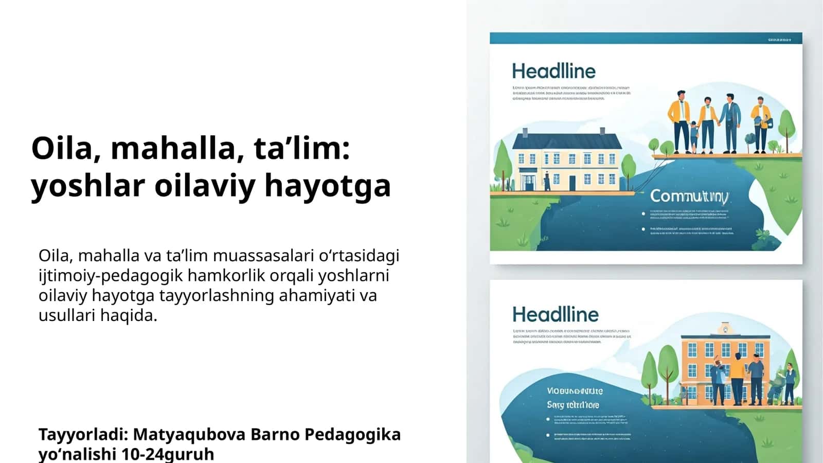 Ta'lim muassasalarining ijtimoiy pedagogik faoliyati