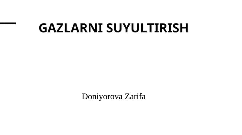 Gazlarni suyultirish