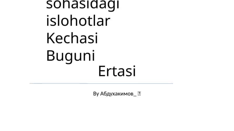 Yaponiya davlatning menejmenti sohasidagi islohotlar