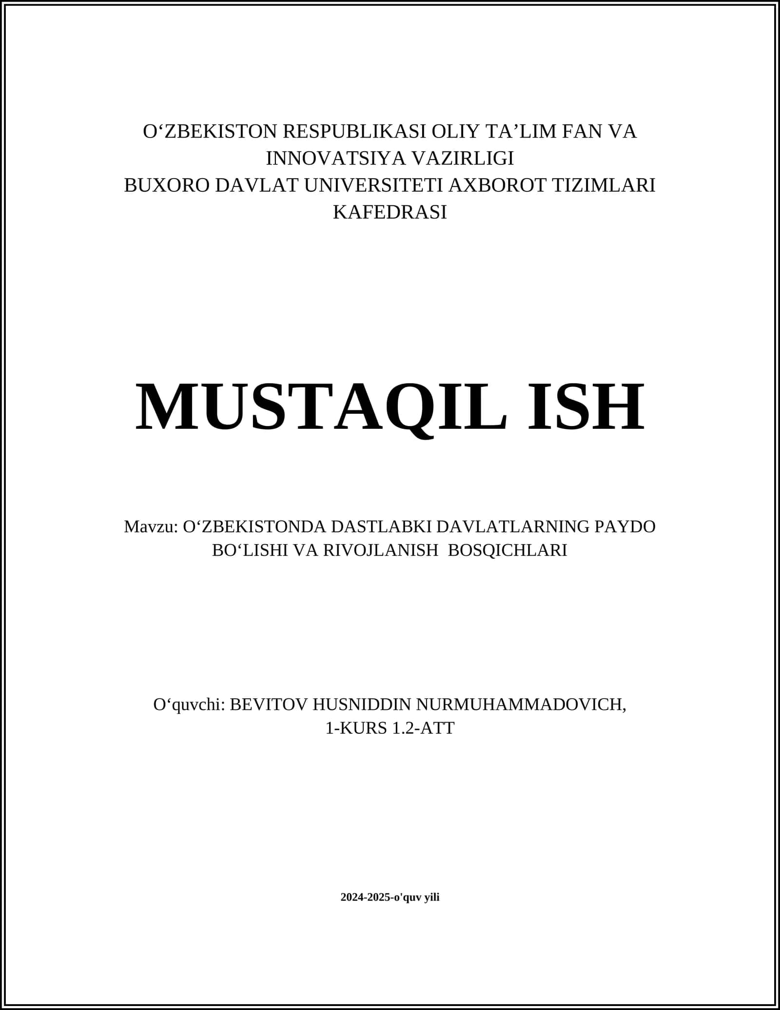 Xorazm Davlati