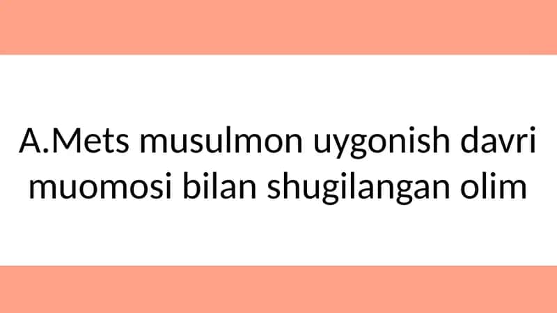 Uygʻonish davri va omili