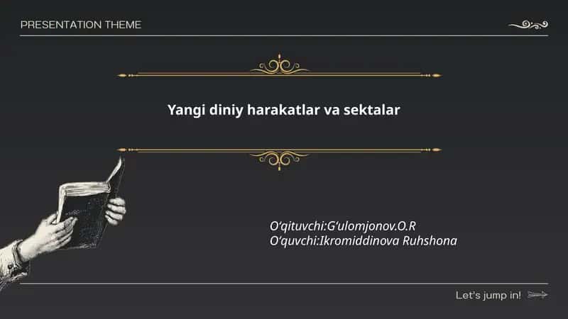 Yangi diniy harakatlar va sektalar