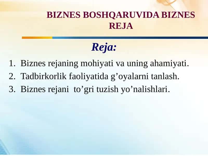 Biznes Reja