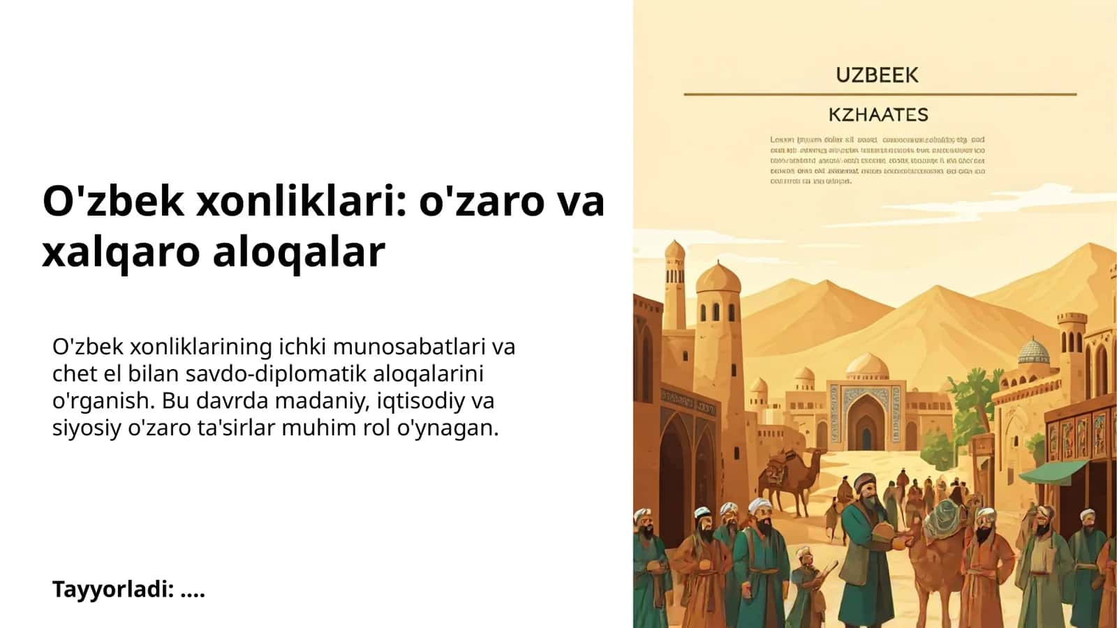 Xonliklararo diplomatik aloqalar va sulh shartnomalari
