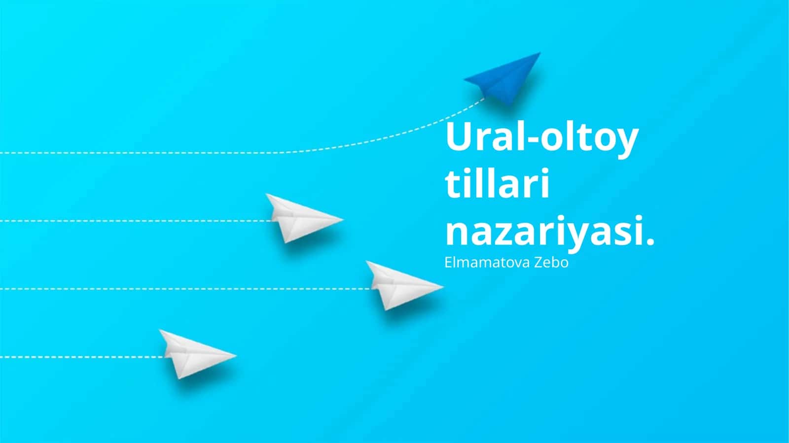 Ural-oltoy tillari nazariyasi