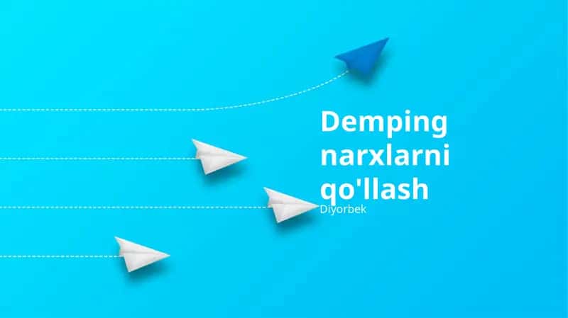 Demping narxlarni qo'llash