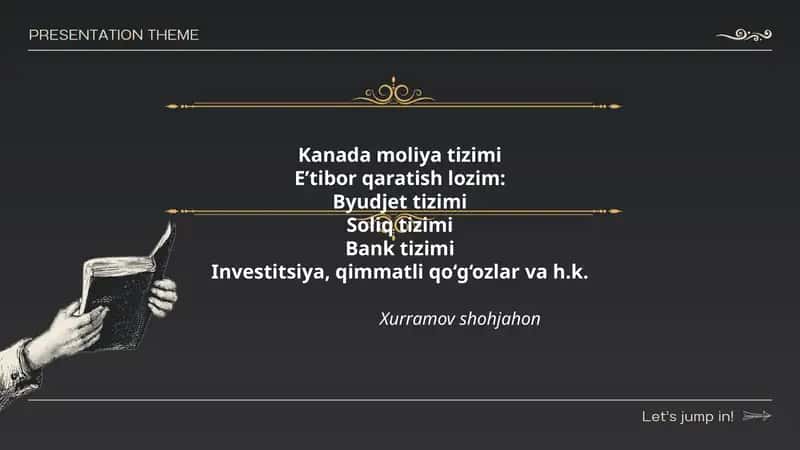 Kanada moliya tizimi