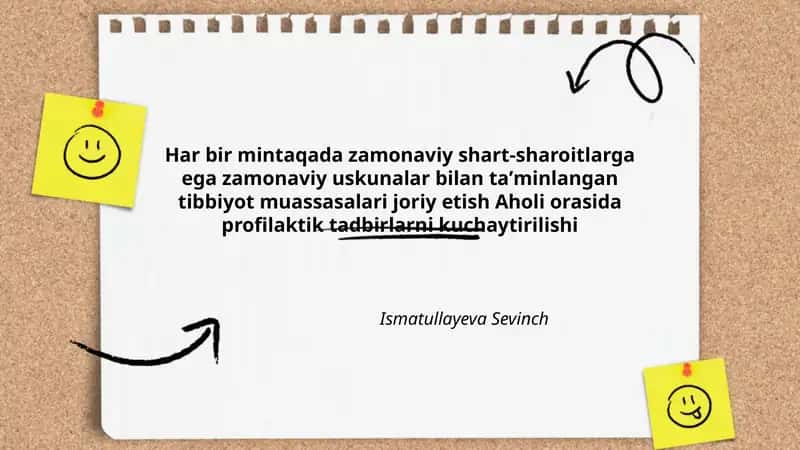 Har bir mintaqada zamonaviy shart-sharoitlarga ega zamonaviy uskunalar
