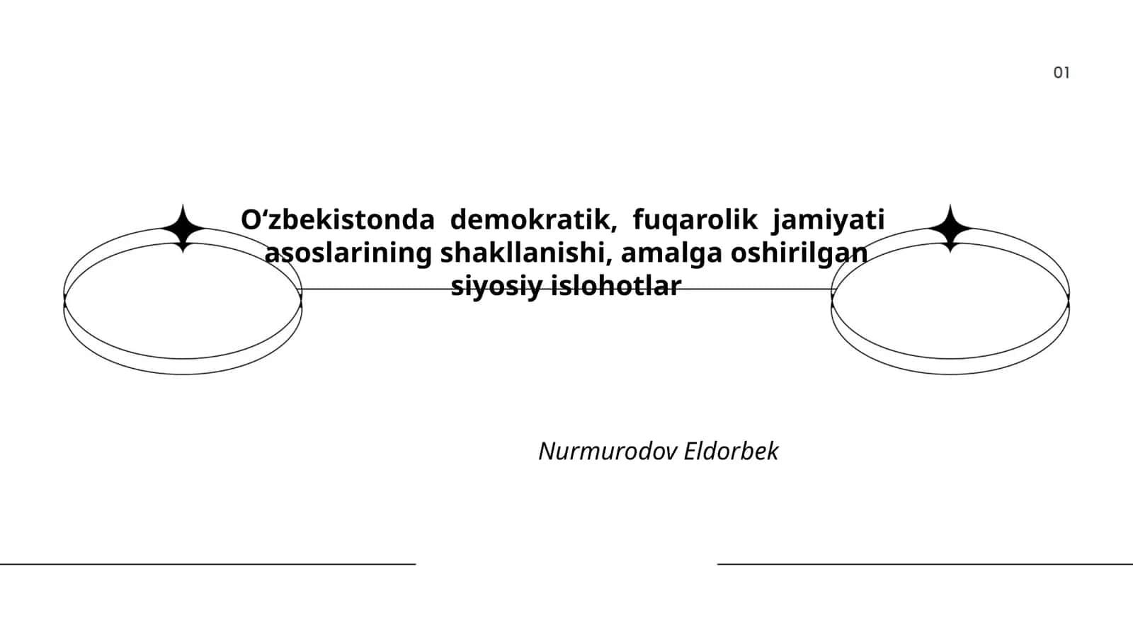 O‘zbekistonda demokratik, fuqarolik jamiyati asoslarining shakllanishi, amalga oshirilgan siyosiy islohotlar