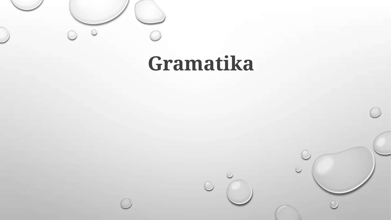 Gramatika