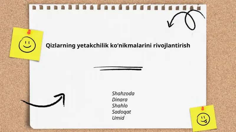 Qizlarning yetakchilik koʻnikmalarini rivojlantirish