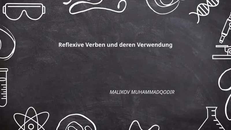 Reflexive Verben und deren Verwendung