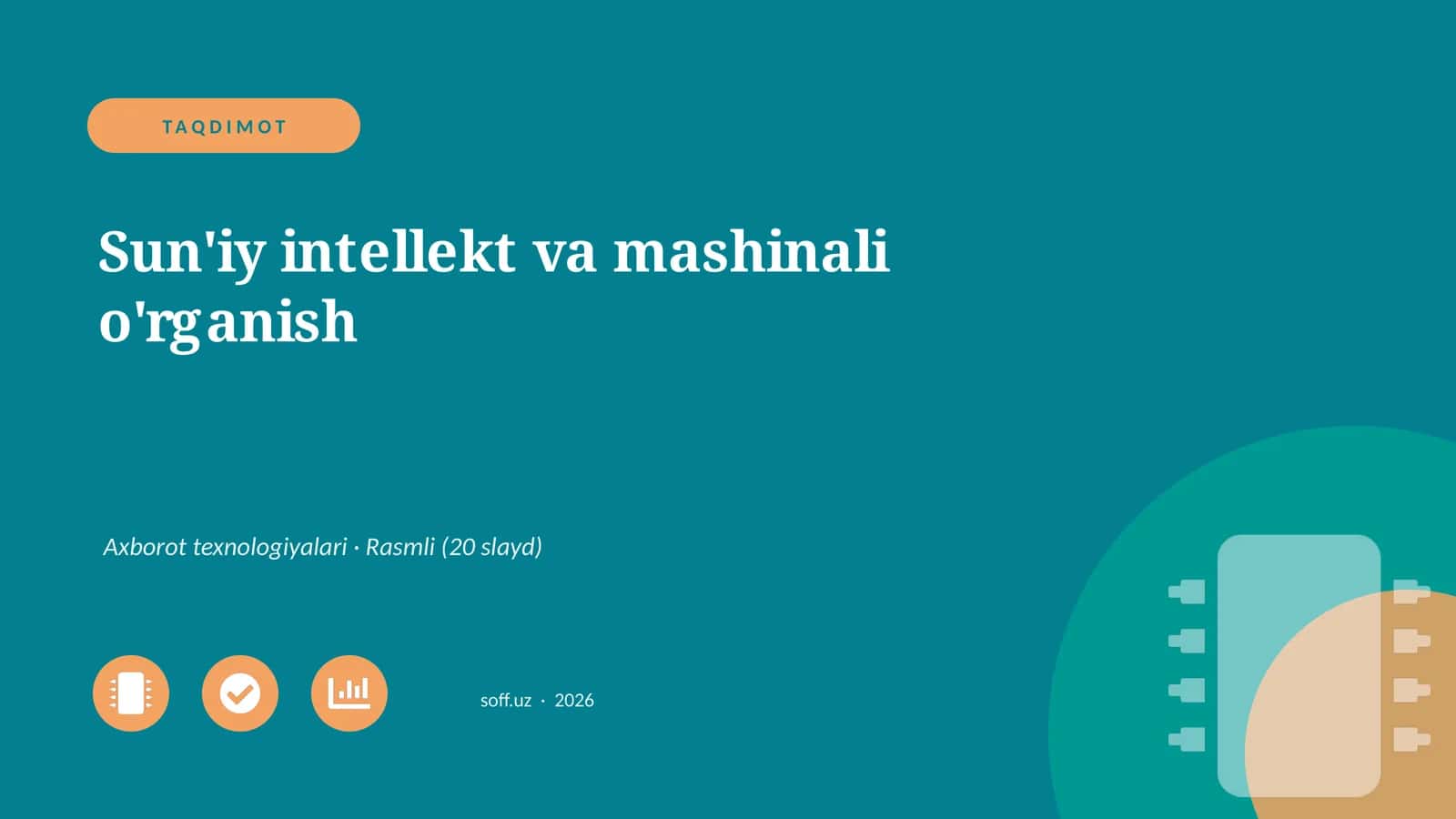 Sun'iy intellekt va mashinali o'rganish