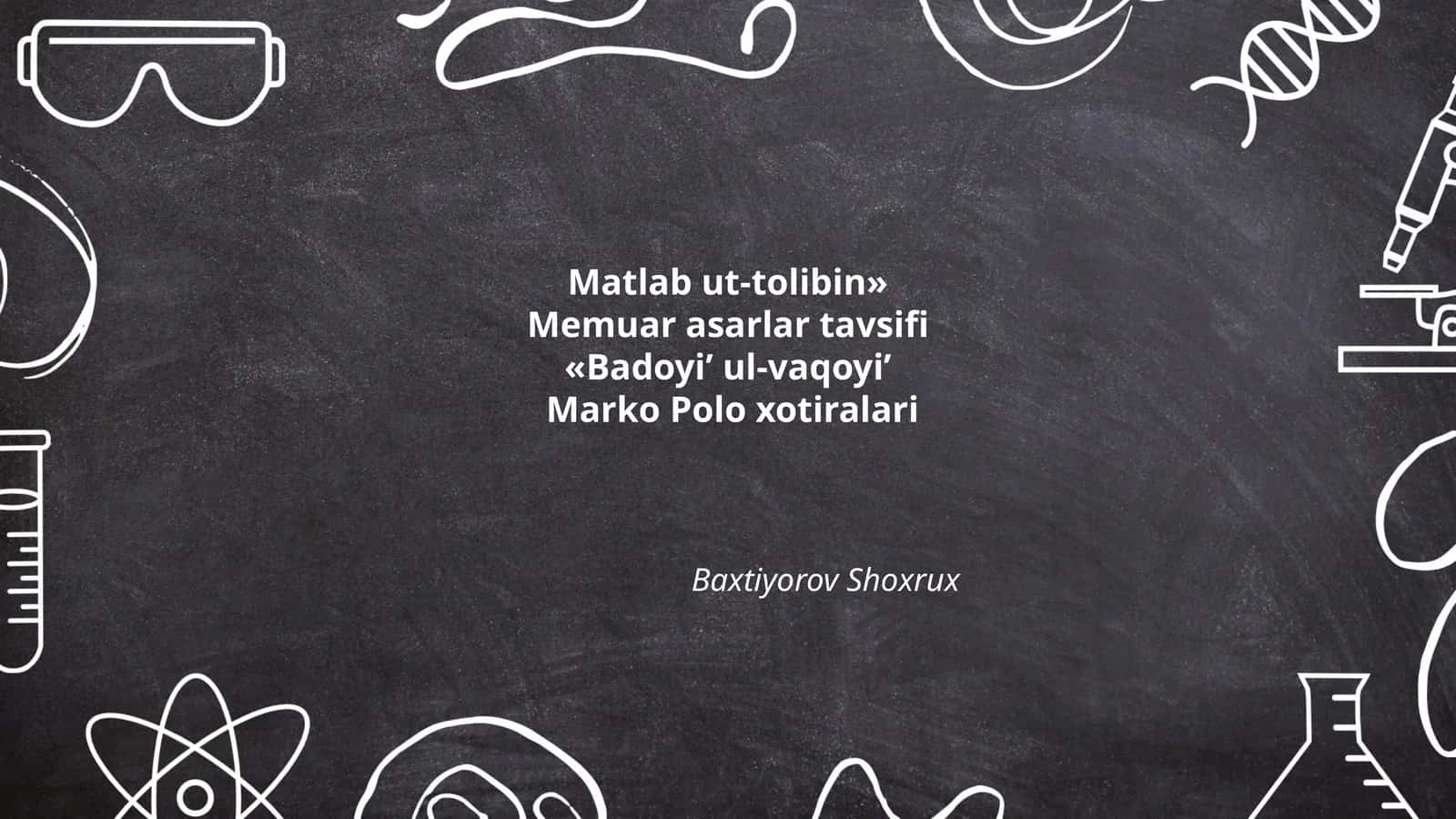 MATLAB dasturlash tillari