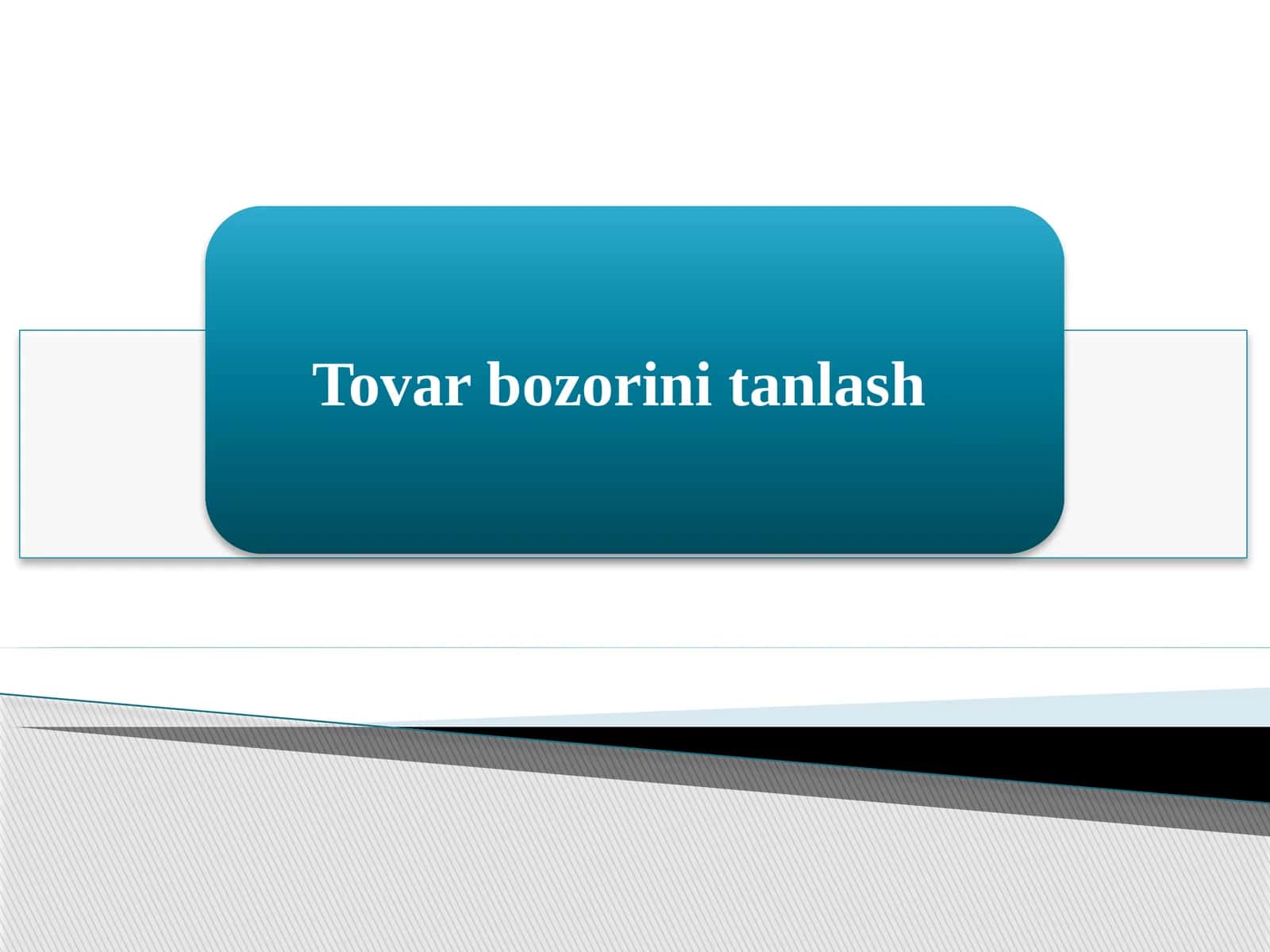 Bozortanlovi ishlab chiqarish hajmi