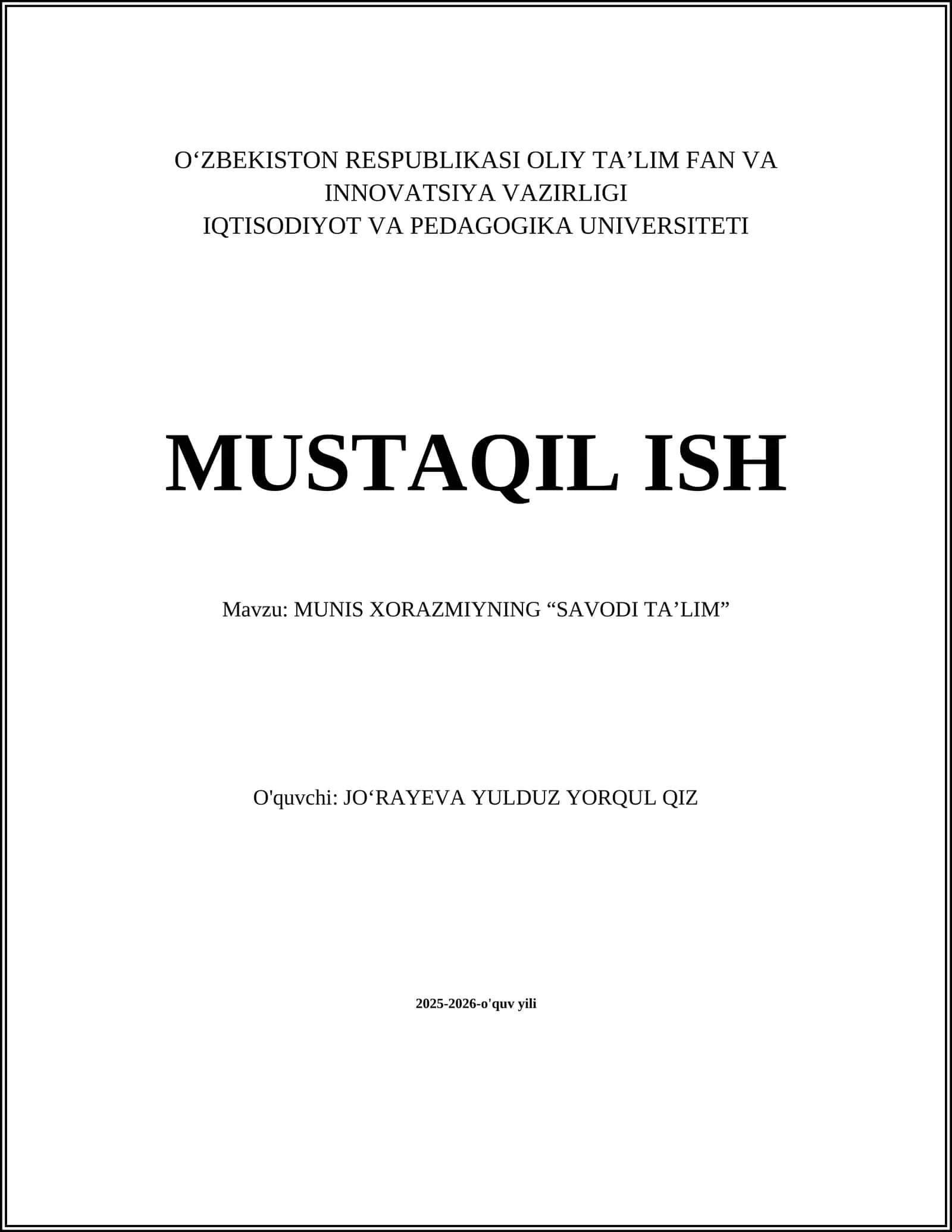 Savodi ta'lim asarining tarixiy-madaniy konteksti