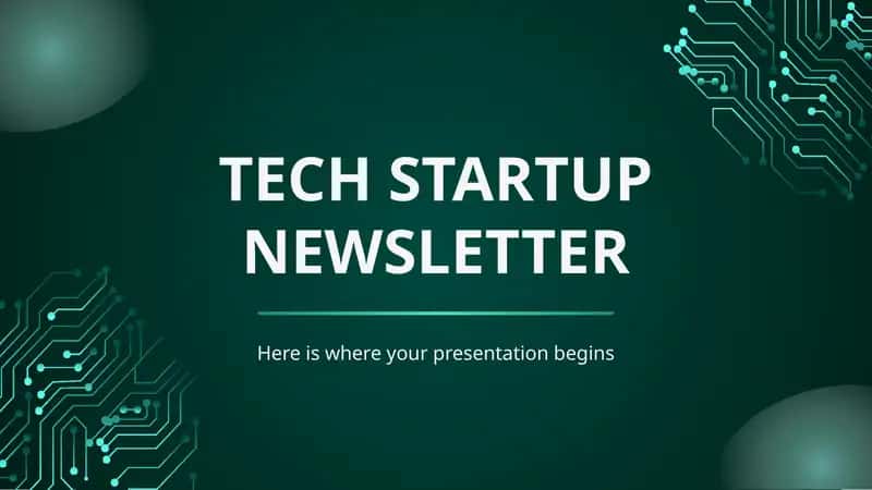 TECH STARTUP NEWSLETTER